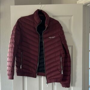 Armani Exchange Burgundy Jacket